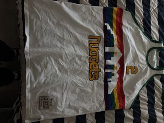 Rare NBA Basketball Jersey Denver Nuggets ( Alex English ) size 60