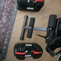 Bowflex Pair Of Adjustable Dumbells