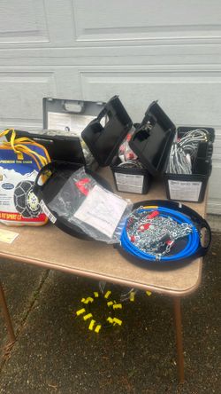 New Tire Cable Chains.. Many Vehicles