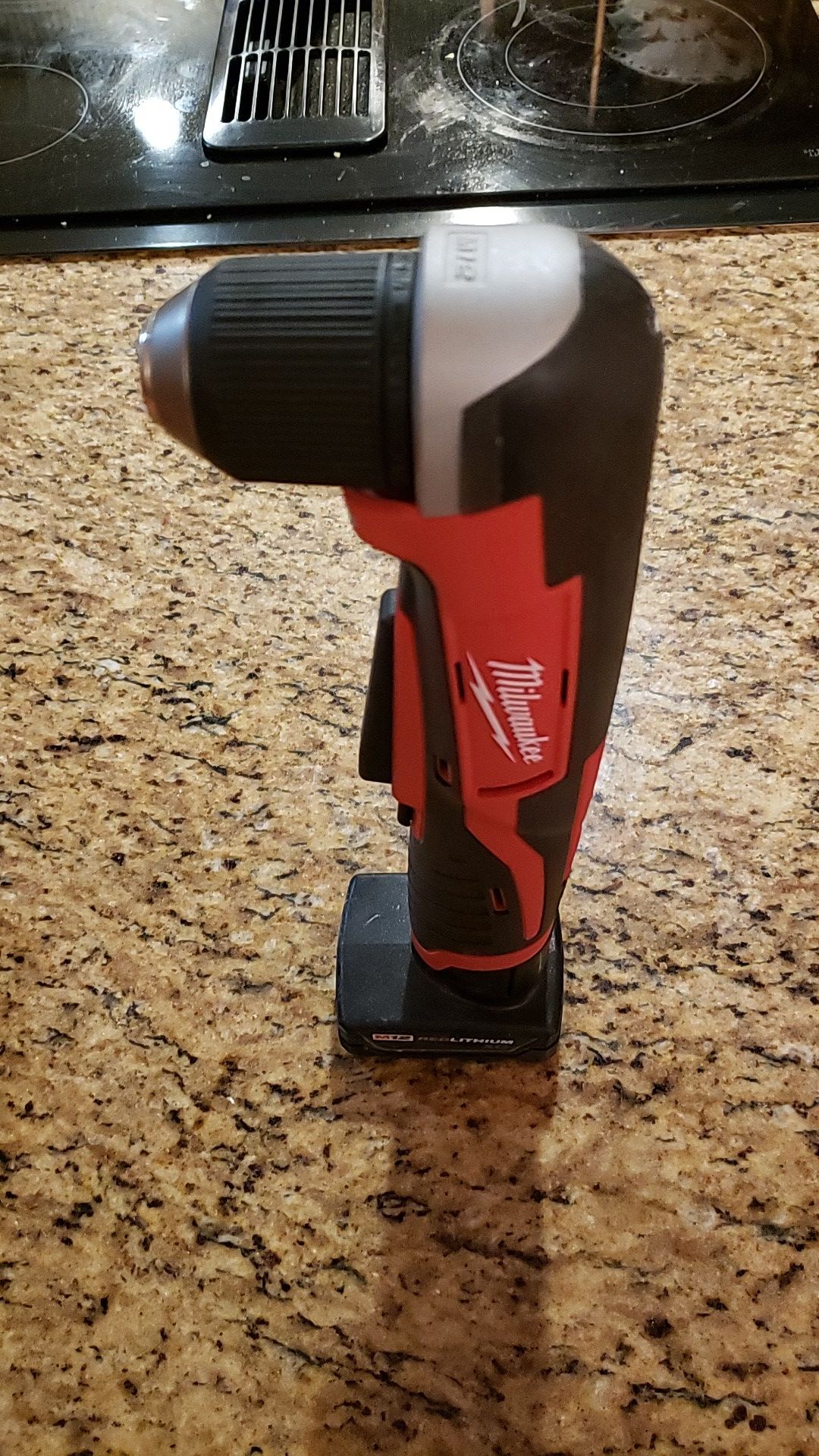 Milwaukee M12 Right Angle Drill with Battery for Sale in Gig Harbor, WA