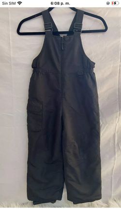 Cherokee Boys Girls XS (4-5) Ski Bib Snow Pants Overalls Black 