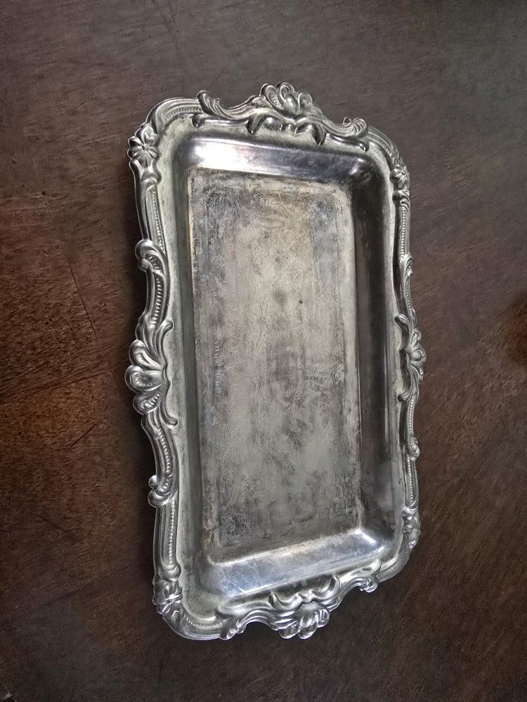 Silver Plated EP On Steel Dish