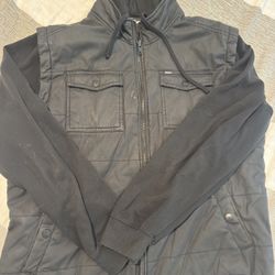 RVCA Men's Long Sleeve Hoodie Sweatshirt