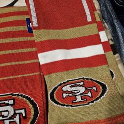 Mens 49 Jersey And 2 Scarfs 