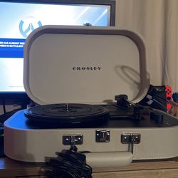 crossley discovery record player
