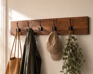 Solid Pine Wood Wall Hook