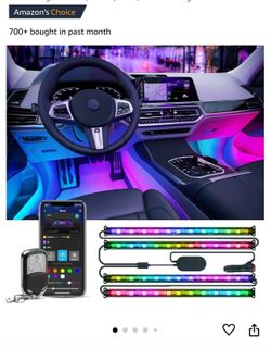 Car Interior Floor Lights