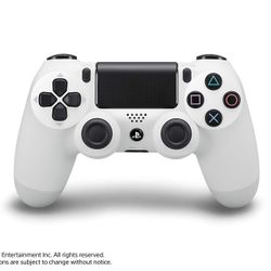 White Sony PS4 Controller