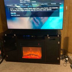 Entertainment Center + 65” Sony Smart Tv