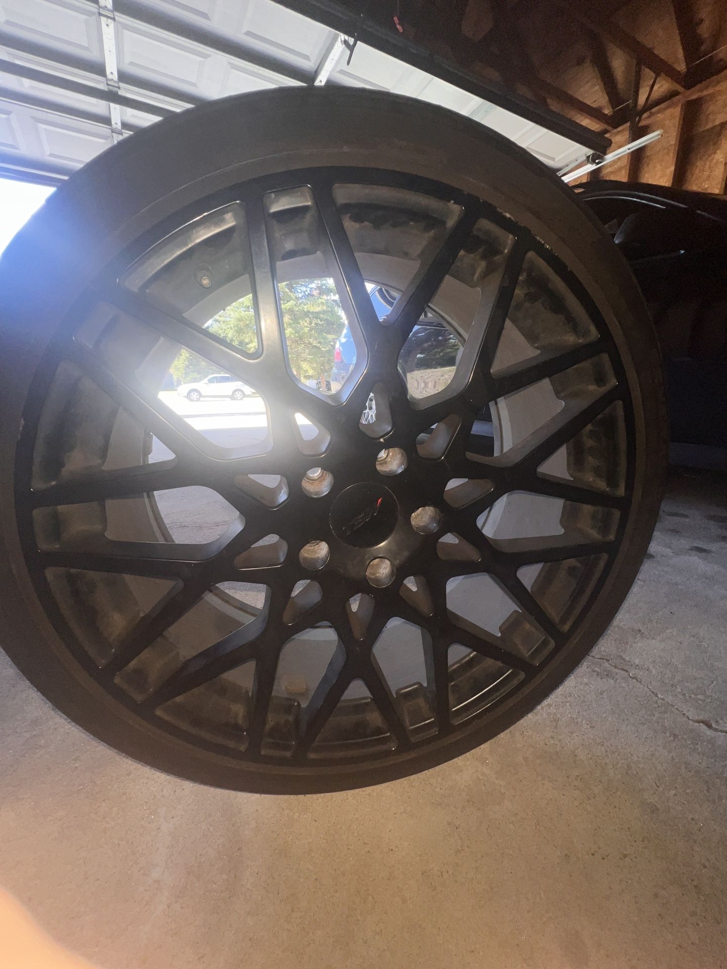 Tsw Rims 19 Inch 5by120 Bolt Pattern 2 Tires Are Brand New And The Fronts Are A Little Worn