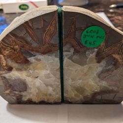 Geode Book End Holders