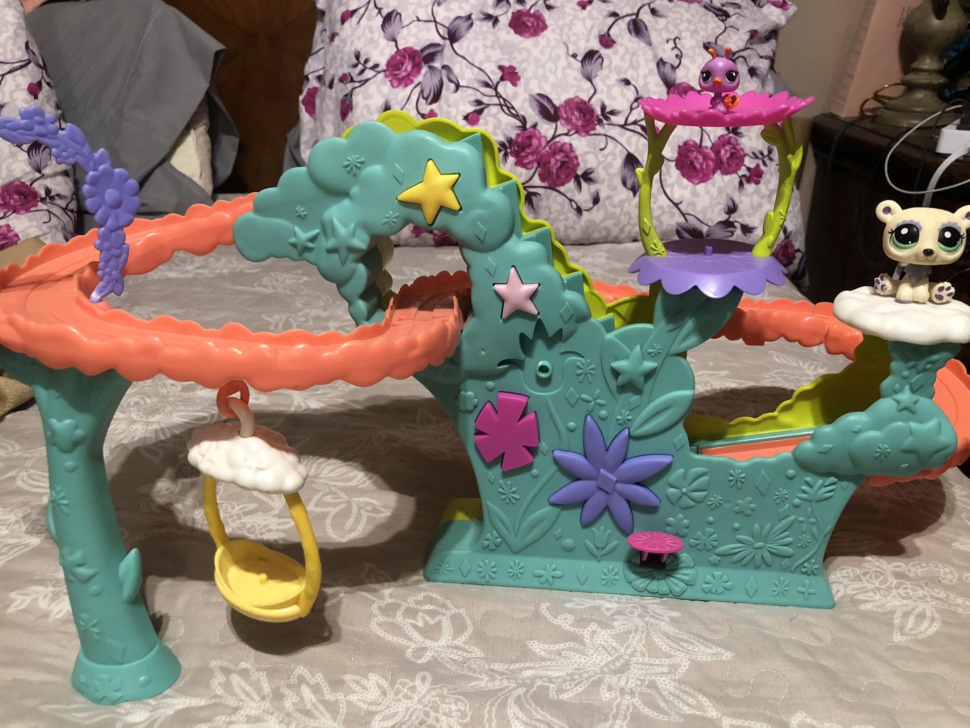 Littlest Pet Shop Fairies LPS Fairy Fun Roller Coaster Play Set Rollercoaster
