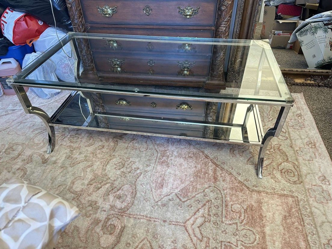 Glass Coffee Table 