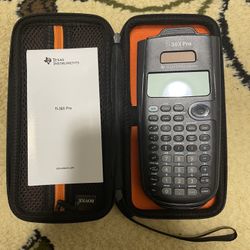 TI-36X Pro Calculator w/Case (Firm Price)