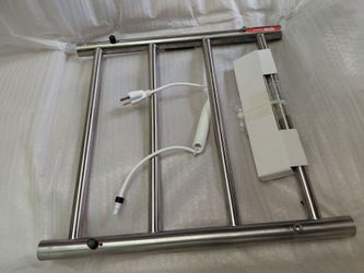 Vevor 4 rack towel warmer bar with led display and adjustable heat levels