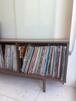 Vinyl records Console cabinet