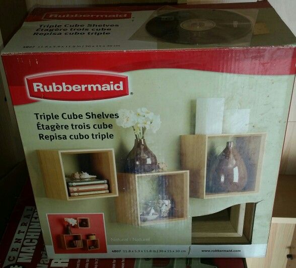 Rubbermaid Triple Cube Shelves For In De Pere Wi Offerup