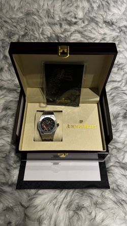 SILVER SKELETON AP WATCH