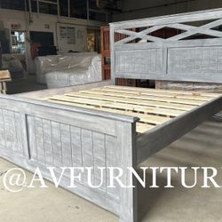 Solid Wood King Frame 