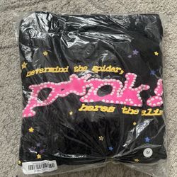 Sp5der Hoodie Black/pink