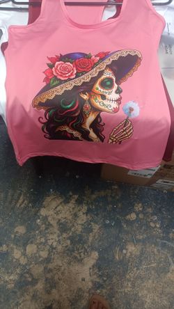 Día de los muertos women's t size small