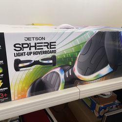 JETSON SPHERE LIGHT-UP HOVERBOARD - Brand New