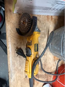 Dewalt grinder
