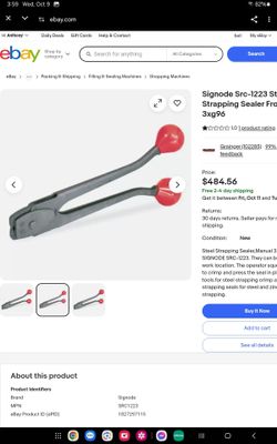 Signore Strapping Sealer Set