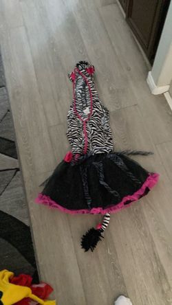 Costume zebra