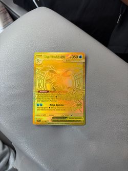 Chaos rising golden greninja ex