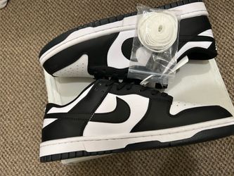 Nike Dunk High Black and White Sneakers Size 10