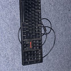 REDRAGON - K631-RGB 65% Wired Mechanical Red Switch Gaming Keyboard with RGB Backlighting - Black