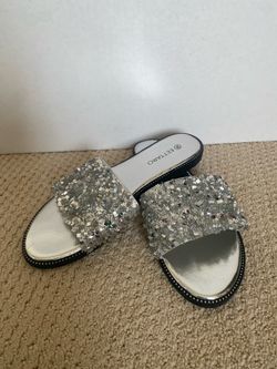 Eettaro Silver Bling sandals