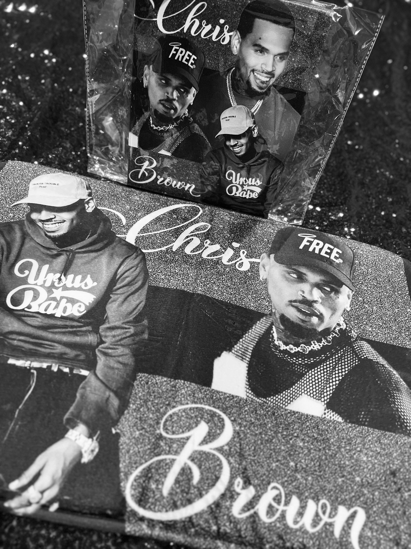 Chris Brown Canvas & Rug