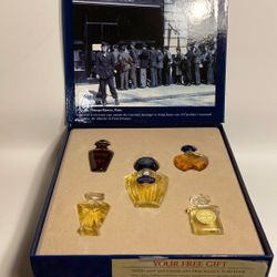 Guerlain Paris Parfums/Fragrances | 5 pieces unused in box | Vintage French Perfume