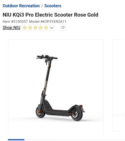 NIU KQI3 Pro Electric Scooter