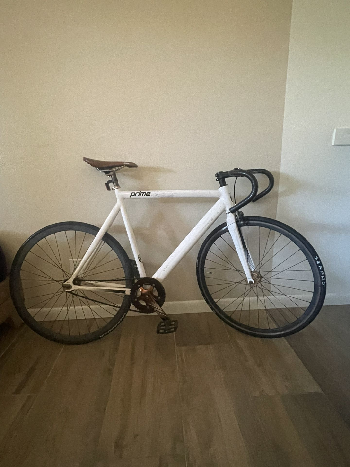 ZF BIKES PRIME SERIES TRACK BIKE White