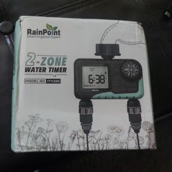 RainPoint 2-Zone Water Timer – Brand New (Model ITV205)