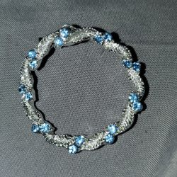 Gerry's beautiful Silverstone blue jeweled wreath brooch