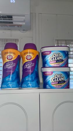 Arm & hammer scent boosters or Oxi - $6 each