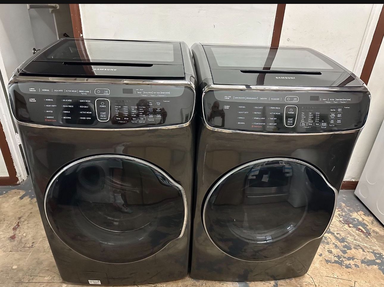 Washer And Dryer Set Samsung Flex