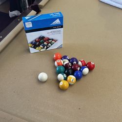 Pool Table Balls