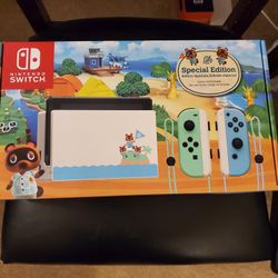Nintendo Switch Animal Crossing Edition - BNIB