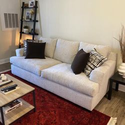 Beige Living Spaces Couch 