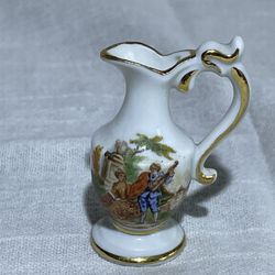 Limoges Miniature Water Pitcher 