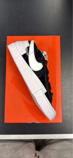 Nike Blazer Low Sacai Black Size 8.5