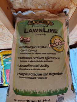 Soil Doctor Pelletized Lawn Lime 40 LB Bag