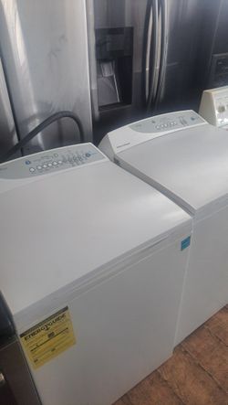 Fisher, Paykal, washer and dryer set