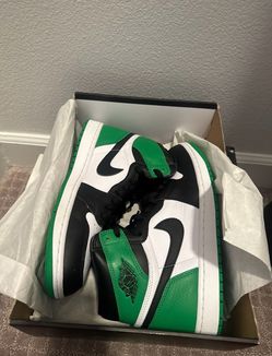 Jordan 1 Lucky Green size 9.5