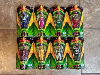 SEALED - Mighty Morphin Power Rangers Legacy 5” inch Figures - 8 x Figures - NEW